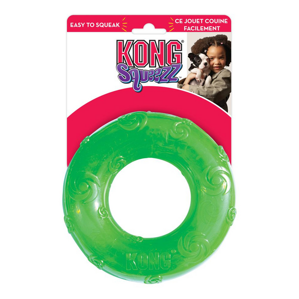 Kong Squeezz Ring Dog Toy