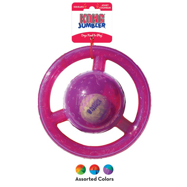 Kong Jumbler Shapes Disc Dog Toy