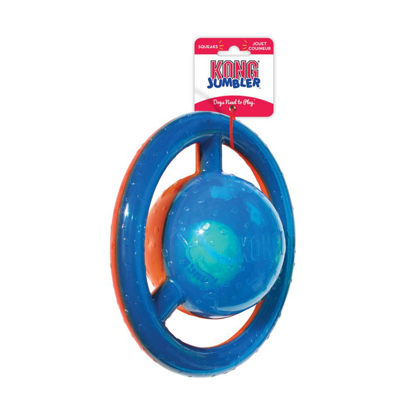 Kong Jumbler Shapes Disc Dog Toy