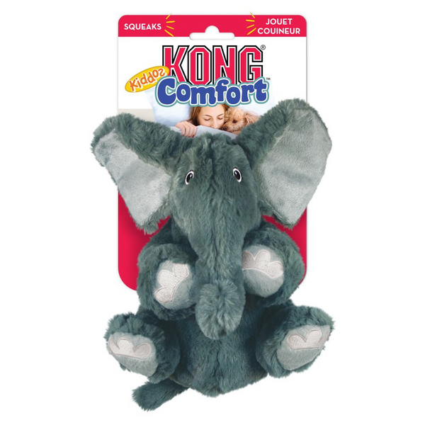 Kong Comfort Kiddos Elephant Plush Dog Toy