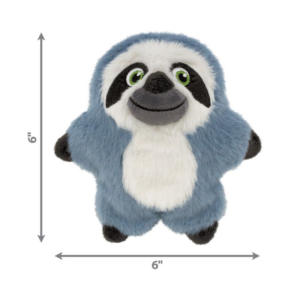 Kong Snuzzles Kiddos Sloth Dog Toy