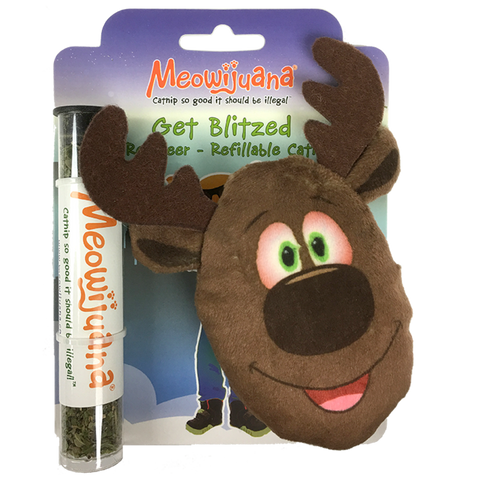 Meowijuana Toy Get Blitzed Reindeer