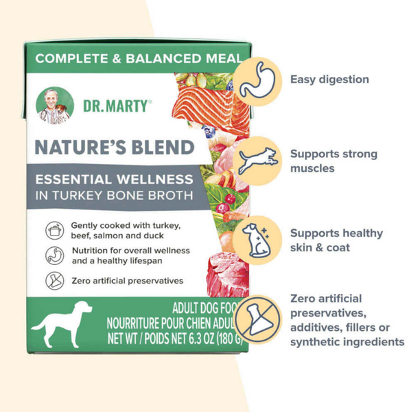 Dr. Marty Nature's Blend Essential Wellness Wet Dog Food