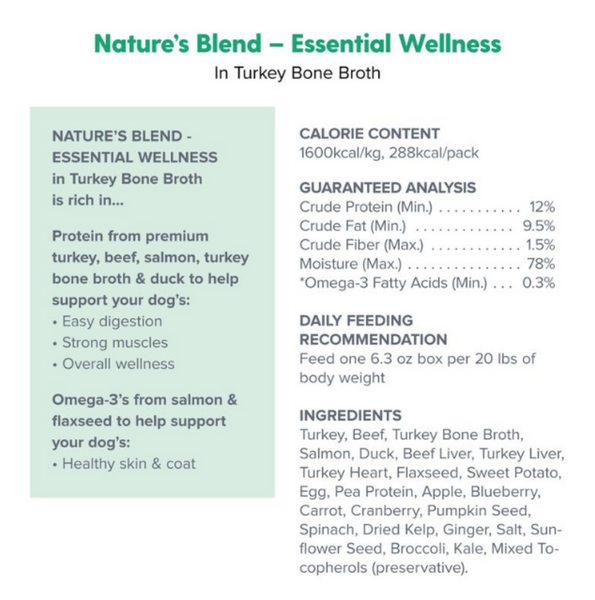 Dr. Marty Nature's Blend Essential Wellness Wet Dog Food