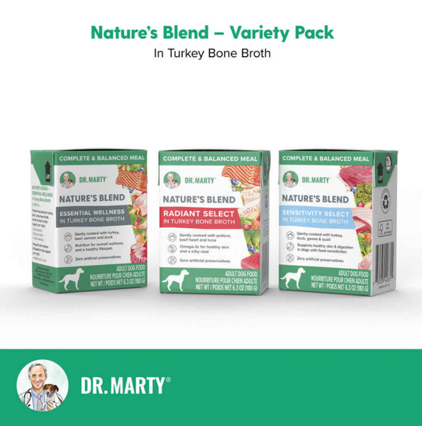 Dr. Marty Nature's Blend Variety Pack Wet Dog Food