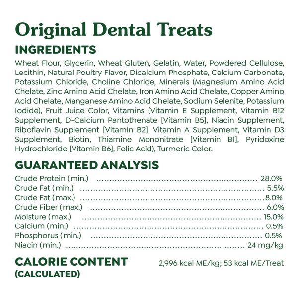 Greenies Petite Original Dental Dog Chews