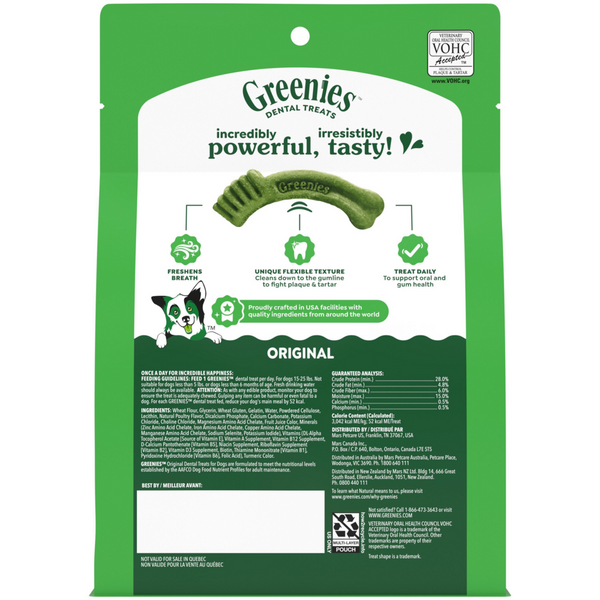 Greenies Original Dental Dog Chews Petite