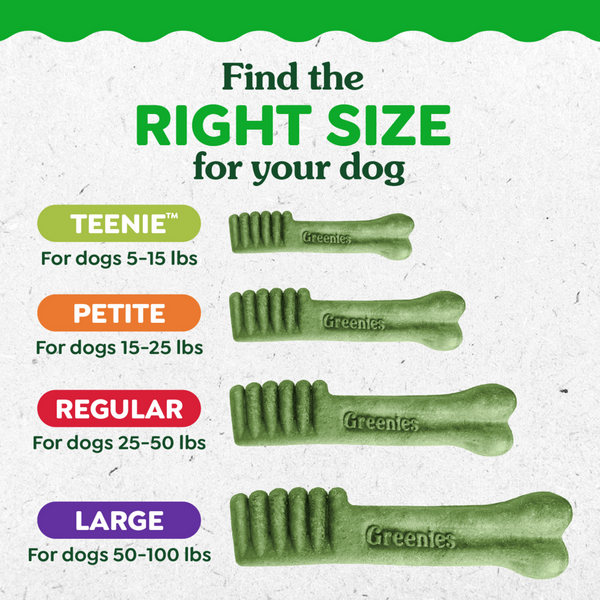 Greenies Original Dental Dog Chews Petite