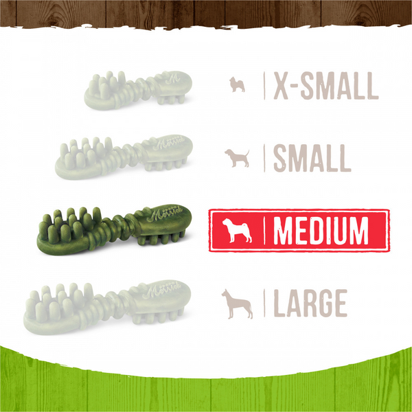 Merrick Fresh Kisses Coconut Oil and Botanics Dental Dog Chews Medium