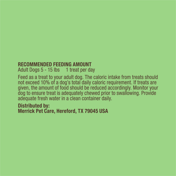 Merrick Fresh Kisses Mint Dental Dog Chews Extra Small