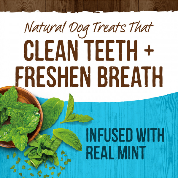 Merrick Fresh Kisses Mint Dental Dog Chews Small