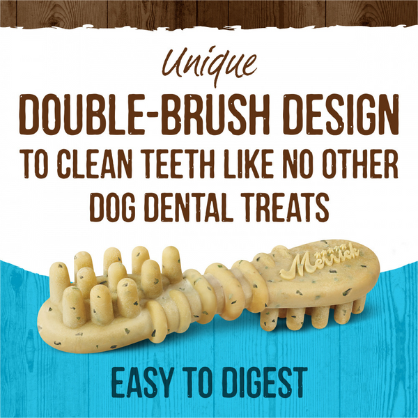 Merrick Fresh Kisses Mint Dental Dog Chews Small
