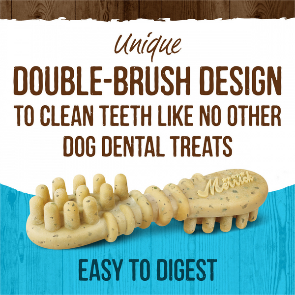Merrick Fresh Kisses Mint Dental Dog Chews Medium