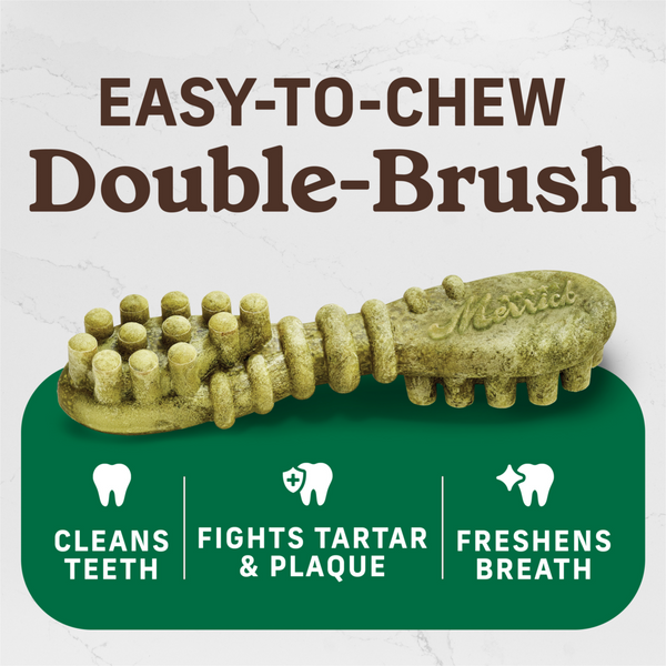Merrick Fresh Kisses Mint Dental Dog Chews Large