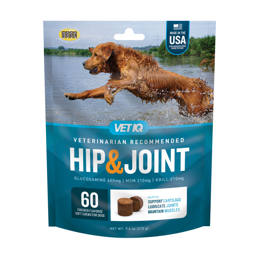Vet IQ Hip and Joint for Dogs Chicken Flavor