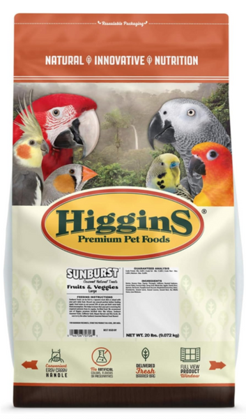 Higgins Sunburst Gourmet Treats Fruits & Veggies Large