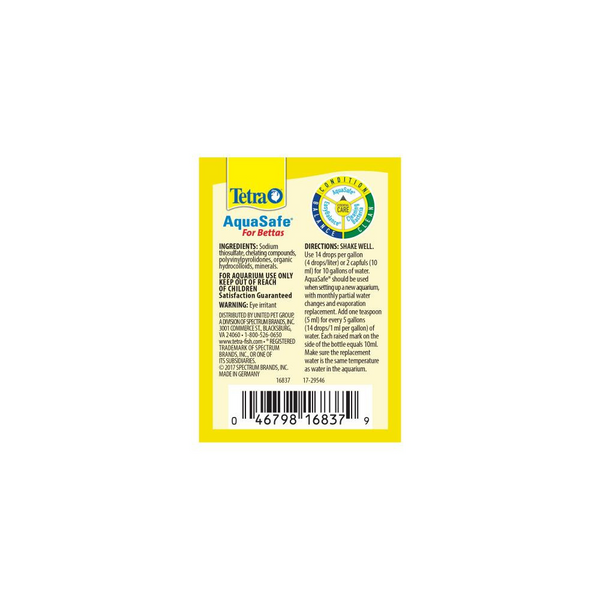 Tetra BettaSafe Aquarium Water Conditioner