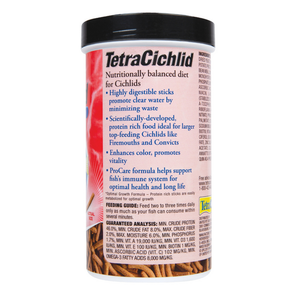 Tetra Cichlid Floating Cichlid Sticks Fish Food