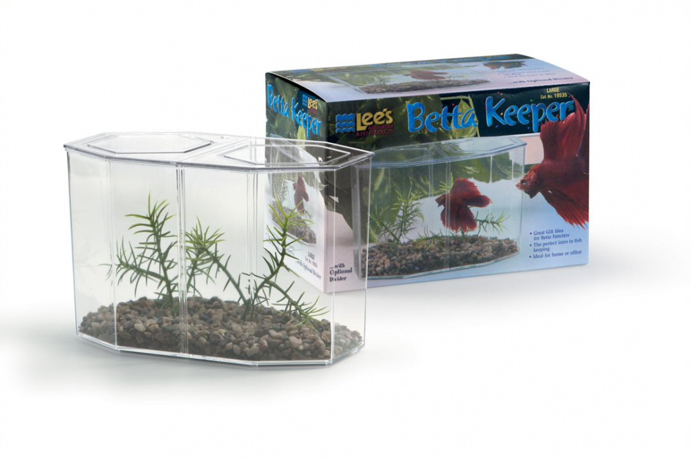 Lee's Dual Betta Hex Tank Kit