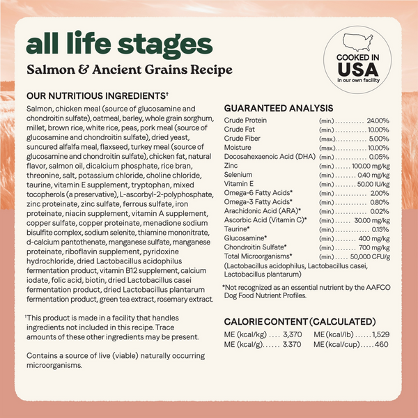 Canidae All Life Stages Real Salmon & Ancient Grains Dog Food