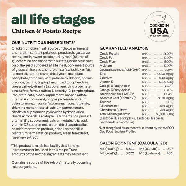 Canidae All Life Stages Chicken & Potato Dog Food