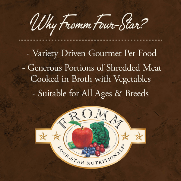 Fromm Four Star Shredded Chicken and Gravy Cat Food