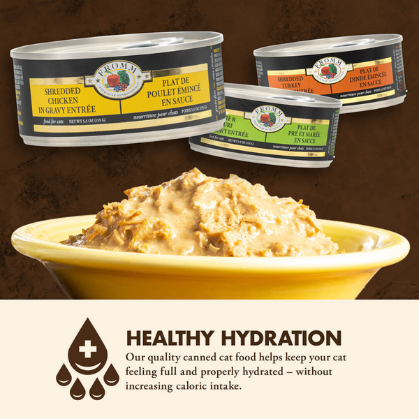 Fromm Four Star Shredded Chicken and Gravy Cat Food