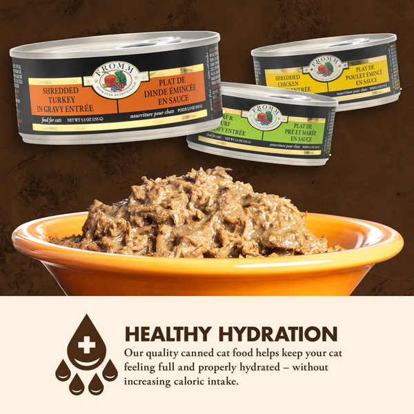 Fromm Four Star Shredded Turkey and Gravy Cat Food