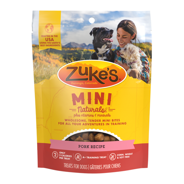 Zukes Mini Natural Pork Dog Treat