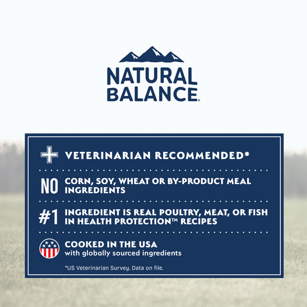 Natural Balance Health Protection Dry Dog Food, Chicken, Brown Rice & Pumpkin Recipe