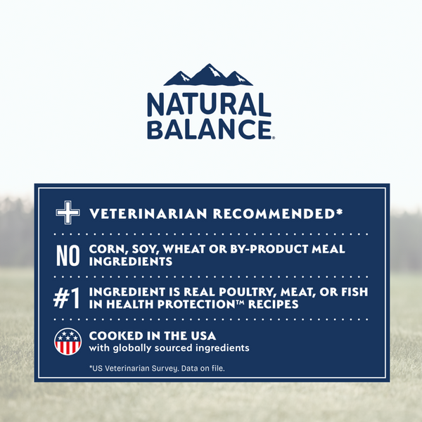 Natural Balance Health Protection Puppy Dry Dog Food, Chicken, Brown Rice & Pumpkin Recipe