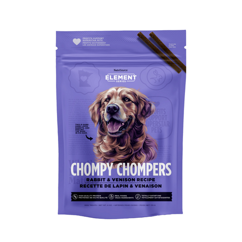 NutriSource Element Series Rabbit & Venison Chompy Chompers