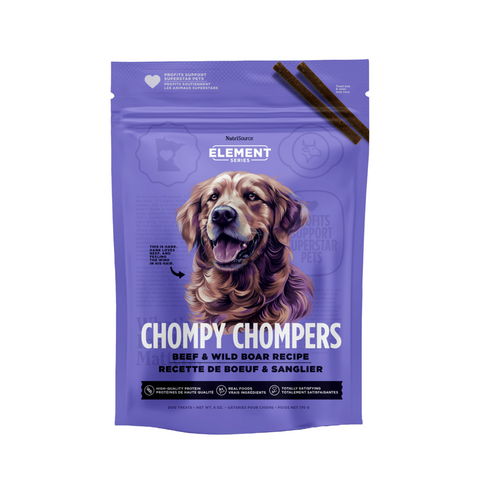 NutriSource Element Series Beef & Wild Boar Chompy Chompers