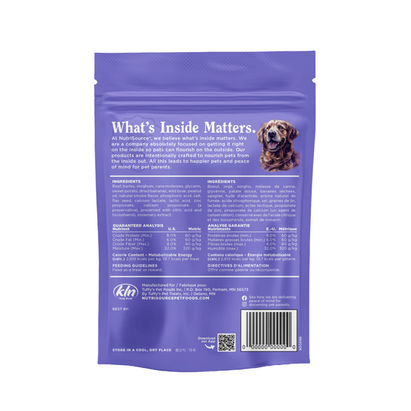 NutriSource Element Series Beef & Wild Boar Chompy Chompers