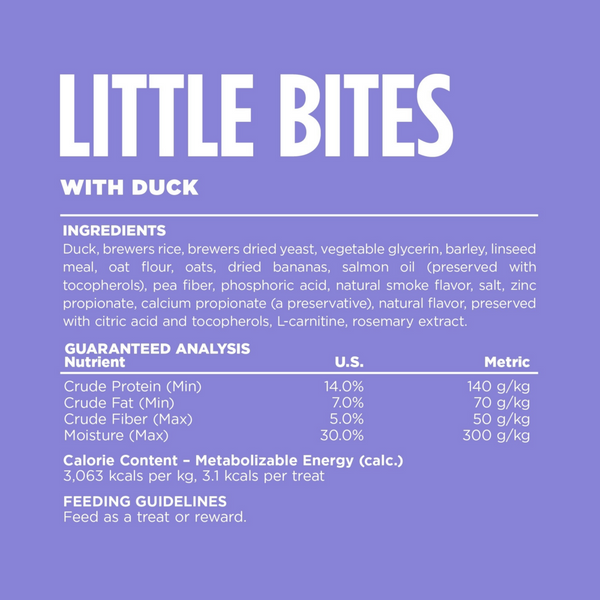 NutriSource Little Bites Duck Dog Treat