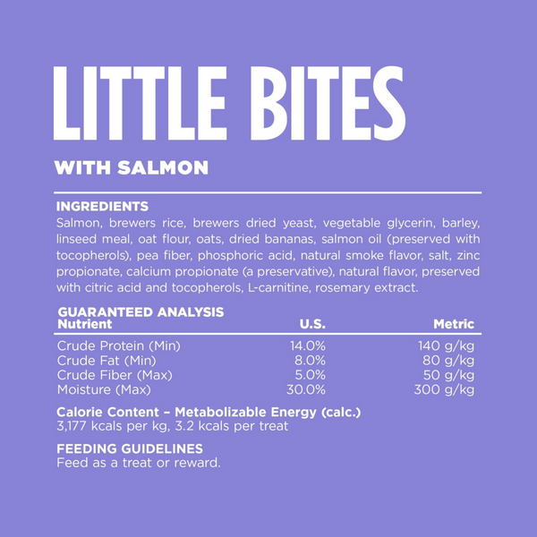 NutriSource Little Bites Salmon Dog Treat