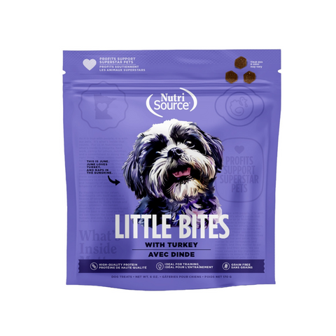 NutriSource GF Little Bites Turkey Dog Treat