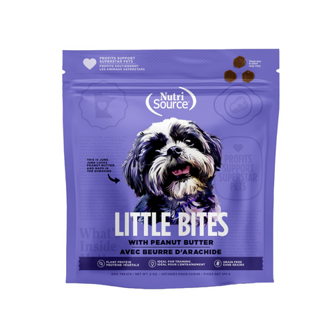 NutriSource GF Little Bites Peanut Butter Dog Treat