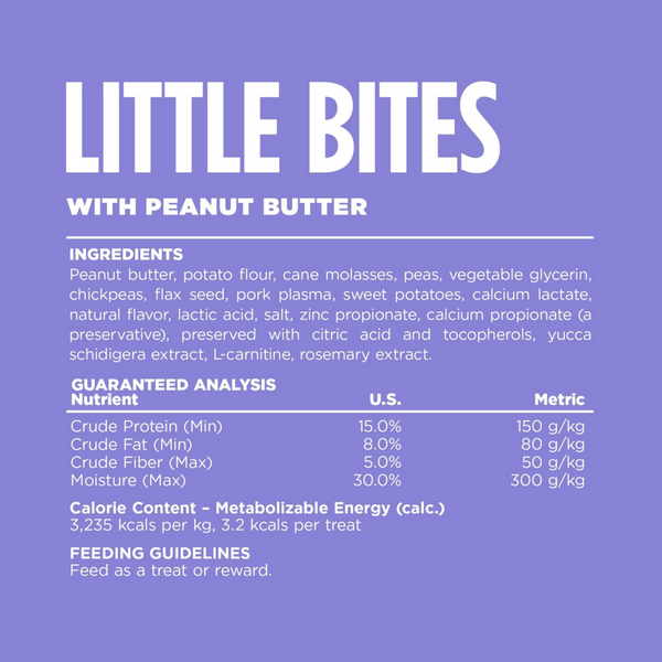NutriSource GF Little Bites Peanut Butter Dog Treat