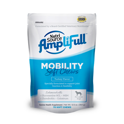 NutriSource AmpliFull Mobility Dog Soft Chew Supplement