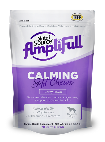 NutriSource AmpliFull Calming Dog Soft Chew Supplement