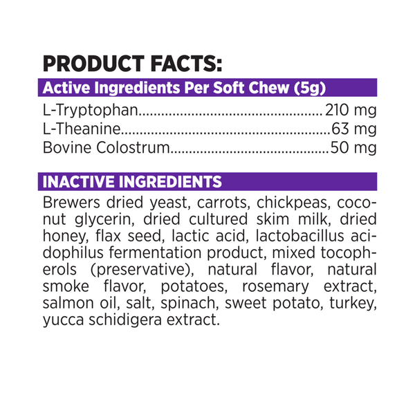 NutriSource AmpliFull Calming Dog Soft Chew Supplement