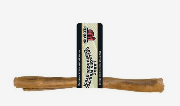 Redbarn Collagen Wrapped Esophagus Stick Dog Treats