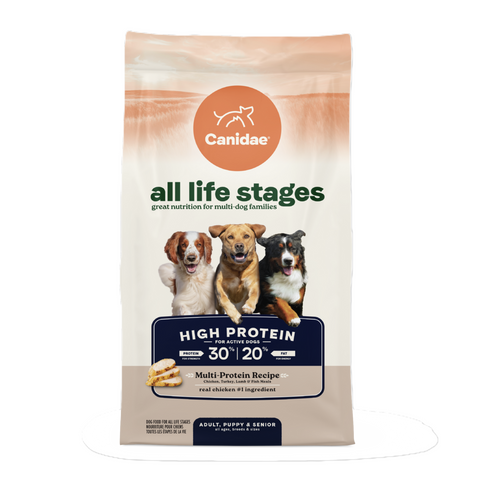 Canidae All Life Stages Dry Dog Food, High Protein Multi-Protein Recipe