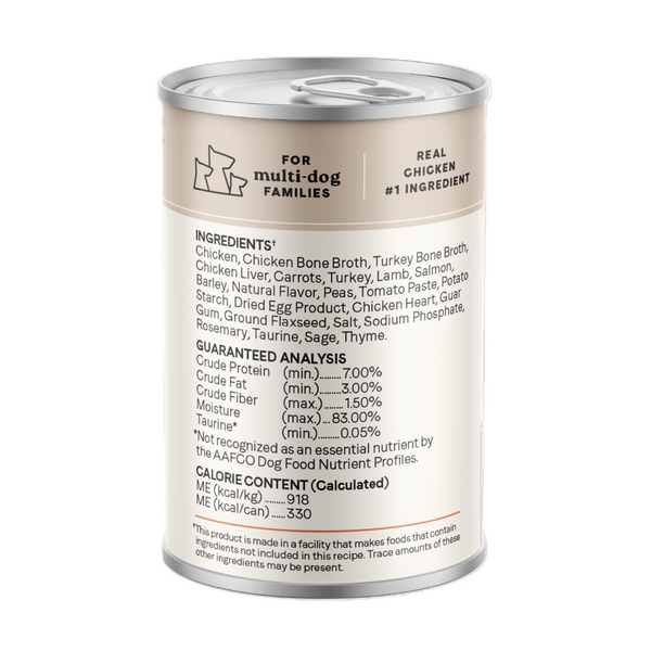 Canidae All Life Stages Wet Dog Food, Chunky Stew Toppers, Multi-Protein & Vegetable Recipe, 12.7 oz.