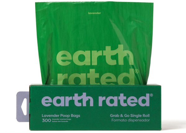 Earth Rated Large Roll Lavender Scented Waste Bags - 300 Count