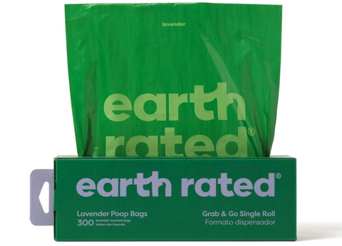Earth Rated Large Roll Lavender Scented Waste Bags - 300 Count
