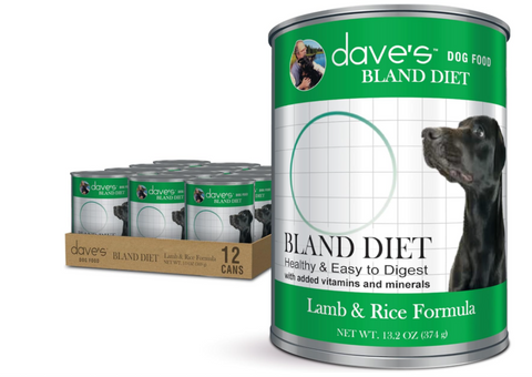Daves Restricted Diet Bland Lamb & Rice Canned Dog Food