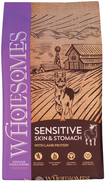 Wholesomes Sensitive Lamb Dry Dog Food