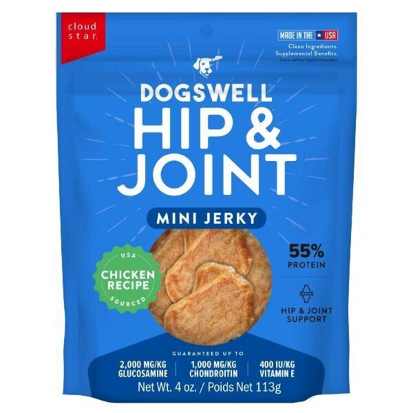 Dogswell Hip and Joint Chicken Mini Jerky Dog Treats